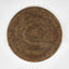 Paume Rattan Round Placemat Antique Brown