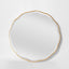 Camille Scallop Mirror Small Gold