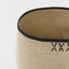 Cross Woven Basket Natural & Black