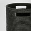 Paume Rattan Umbrella Stand Black
