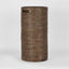 Paume Rattan Tall Basket Antique Brown