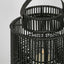 Kyra Rattan Lantern Medium Black