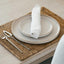 Paume Rattan Rectangle Placemat Natural