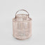 Kyra Rattan Lantern Medium White Wash