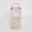 Kyra Rattan Lantern Large White Wash