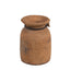 Wooden Pot with Rope Large