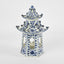 Pagoda Statue Blue and White