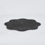 Scallop Rattan Placemat Black