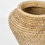 Paume Rattan Flower Urn Small Natural 