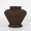 Paume Rattan Flower Urn Large Antique Brown 