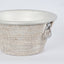 Paume Rattan Drinks Cooler White Wash