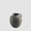 Sienna Vase with Handles Charcoal
