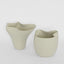 Luna Wide Vase Warm Stone