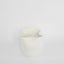 Luna Short Vase White