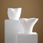 Luna Short Vase White