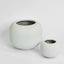 Sphere Planter Set of 2 White