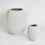 Sphere Tall Planter Set of 2 White