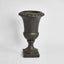Rosette Tall Urn Black