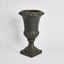 Rosette Tall Urn Black