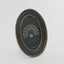 Vera Oval Photo Frame 4 x 6 Black & Gold