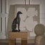 Lino 79cm Sitting Dog Black