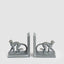 Caesar  Monkey Bookends Black