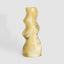 Flint Resin Vase Beige