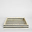 Reed Bone Inlay Tray Black & White