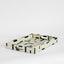 Cubo Bone Inlay Tray White & Black
