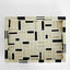 Cubo Bone Inlay Tray White & Black
