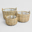 Saguaro Basket Set of 3 PE Rattan