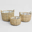 Saguaro Basket Set of 3 PE Rattan