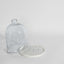 Franche Tall Cloche Marble White