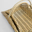 Saguaro Wood Basket Set of 2 PE Rattan