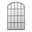 Bordeaux Outdoor Garden Mirror Black