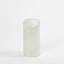 LED Battery Operated Wax Flameless Candle White 15cm