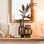Elsa Candle Stand Medium Beige Gloss
