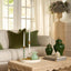 Elsa Candle Stand Large White Gloss