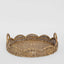 Mesa Rattan Scallop Tray Brown