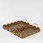 Emma Set of 2 Rattan Scallop Tray Natural
