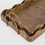 Emma Set of 2 Rattan Scallop Tray Natural