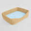 Snuggle Rattan Pet Bed Natural