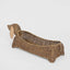 Coco Rattan Dog Basket Brown