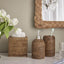 Valley Rattan Soap Dispenser Brown