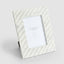 Cici Linea 5 x 7" Photo Frame Opal White Marble