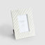 Cici Linea 4 x 6" Photo Frame Opal White Marble