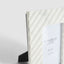 Cici Linea 4 x 6" Photo Frame Opal White Marble