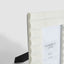 Cici Ribbed 5 x 7" Photo Frame Marble