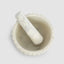 Roma Ribbed Mortar & Pestle Marble