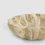Oro Scallop Bowl Butterscotch Marble